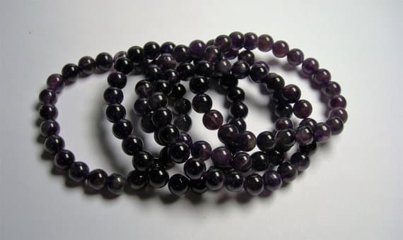 Amethyst - 8mm Round beads - 23 beads - 1 set - Ab quality Code- WAR6928