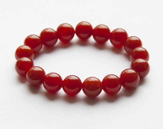 AAA++ Rare Quality Fire agate bracelet, beaded gemstone, beaded bracelet, healing stones,jewelry,bracelet for women,energy bracelet,present for a woman,for her 8mm 7" Strand. Code- TJH349