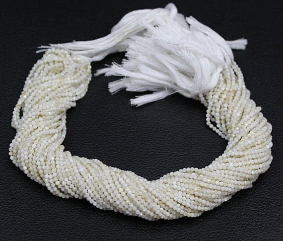 mother of pearl round ball faceted 13'strand gemstone beads, jewelry supplies for jewelry making, bulk beads, for meditation jewellery for Reiki Healing  gemstone 2mm