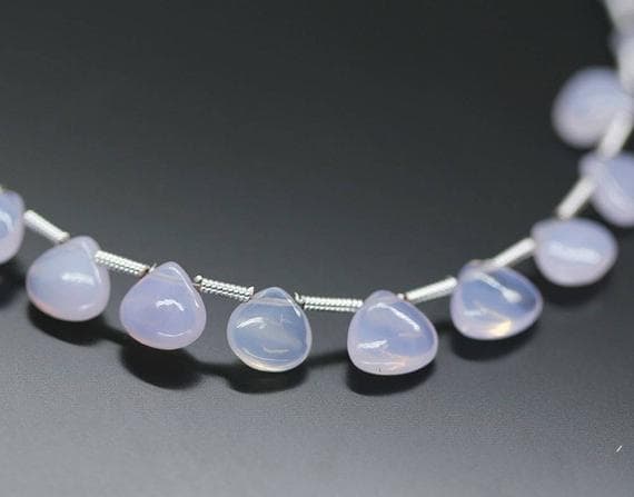 1 strand scorolite heart drop smooth 4'' long strand gemstone beads, jewelry supplies for jewelry making, bulk beads, for meditation jewellery for Reiki Healing  gemstone size 4mm to 6mm