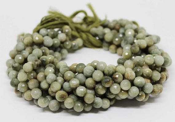 cats eye beads round ball faceted 18'' long strand gemstone beads, jewelry supplies for jewelry making, bulk beads, for meditation jewellery for Reiki Healing  gemstone 9mm