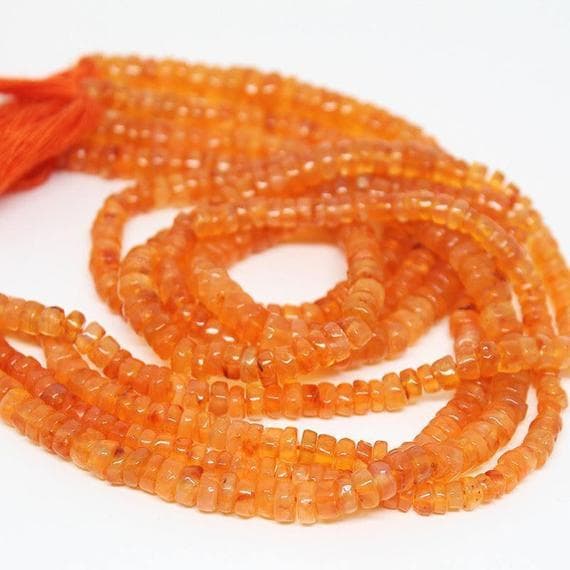1 strand carnelian tyre wheel smooth 13'' long strand gemstone beads, jewelry supplies for jewelry making, bulk beads, for meditation jewellery for Reiki Healing  gemstone 14mm to 5mm