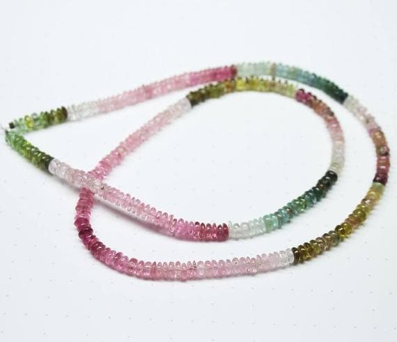 1 strand afghan tourmaline tyre wheel smooth 18'' long strand gemstone beads, jewelry supplies for jewelry making, bulk beads, for meditation jewellery for Reiki Healing  gemstone 4mm