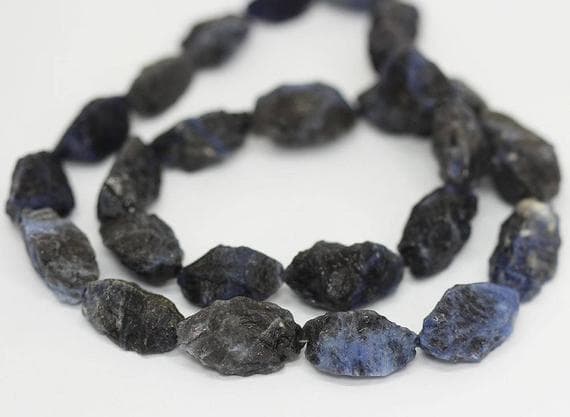 1 strand sodalite tumbled, freeform smooth 24'' long strand gemstone beads, jewelry supplies for jewelry making, bulk beads, for meditation jewellery for Reiki Healing  gemstone 21 to 28mm