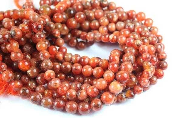 1 strand carnelian round ball smooth 14'' long strand gemstone beads, jewelry supplies for jewelry making, bulk beads, for meditation jewellery for Reiki Healing  gemstone size 10mm