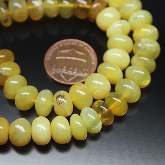 1 strand opal rondelle smooth 18'' long strand gemstone beads, jewelry supplies for jewelry making, bulk beads, for meditation jewellery for Reiki Healing  gemstone size 8mm to 9mm