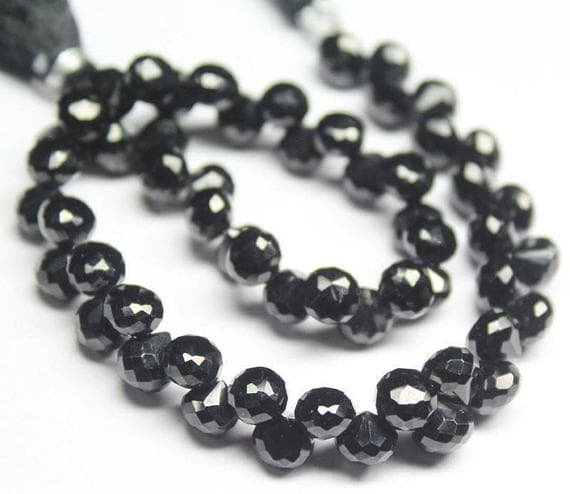 1 strand spinel onion drop faceted 8'' long strand gemstone beads, jewelry supplies for jewelry making, bulk beads, for meditation jewellery for Reiki Healing  gemstone size 6mm