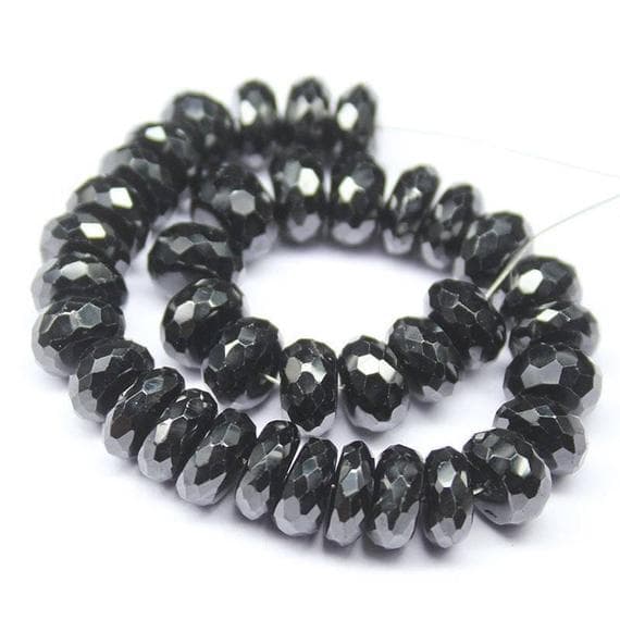 1 strand spinel rondelle faceted 6'' long strand gemstone beads, jewelry supplies for jewelry making, bulk beads, for meditation jewellery for Reiki Healing  gemstone size 7mm