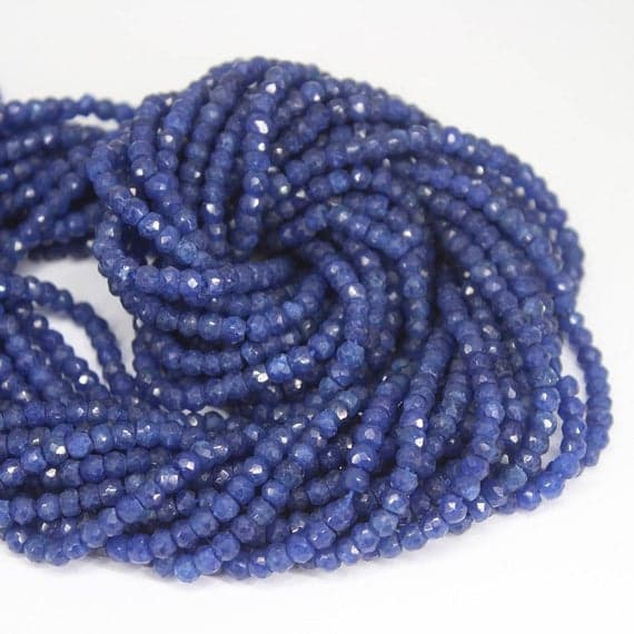 1 strand jade rondelle faceted 13'' long strand gemstone beads, jewelry supplies for jewelry making, bulk beads, for meditation jewellery for Reiki Healing  gemstone size 3mm