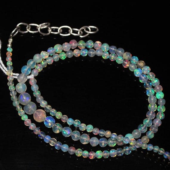 1 strand ethiopian welo fire opal rondelle smooth 17'' long strand gemstone beads, jewelry supplies for jewelry making,  for meditation jewellery for Reiki Healing  gemstone size 2mm to 5mm