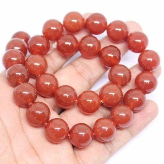 1 strand onyx round ball smooth 16'' long strand gemstone beads, jewelry supplies for jewelry making, bulk beads, for meditation jewellery for Reiki Healing  gemstone size 14mm