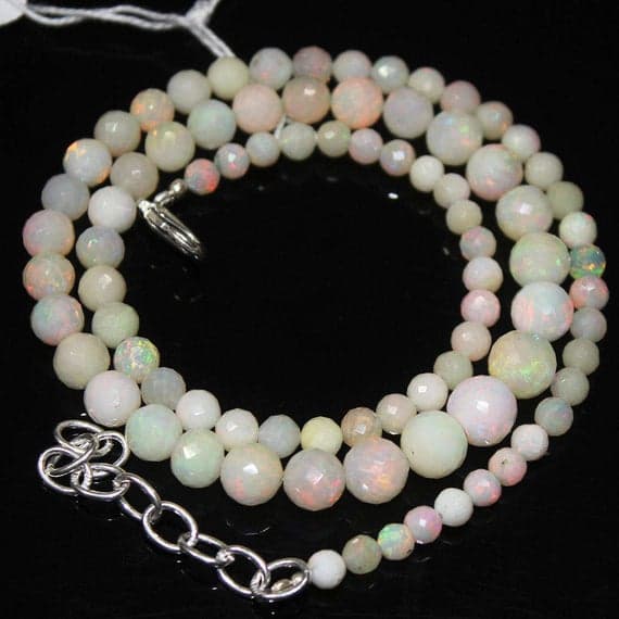 1 strand fire opal round ball faceted 18'' long strand gemstone beads, jewelry supplies for jewelry making, bulk beads, for meditation jewellery for Reiki Healing  gemstone size 3mm to 4mm