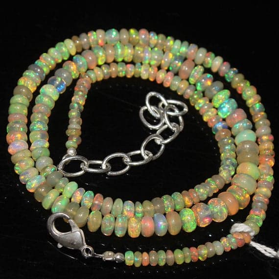 1 strand fire opal rondelle smooth 16'' long strand gemstone beads, jewelry supplies for jewelry making, bulk beads, for meditation jewellery for Reiki Healing  gemstone size 2mm to 5mm