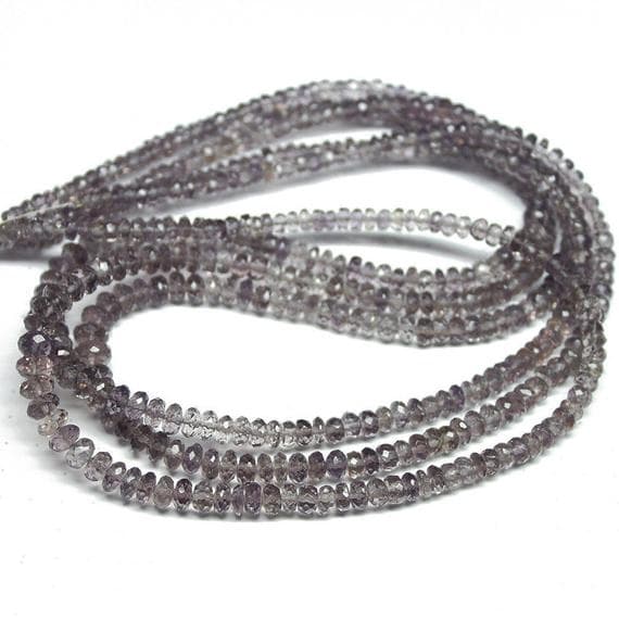 1 strand scapolite rondelle faceted 18'' long strand gemstone beads, jewelry supplies for jewelry making, bulk beads, for meditation jewellery for Reiki Healing  gemstone size 3mm to 6mm