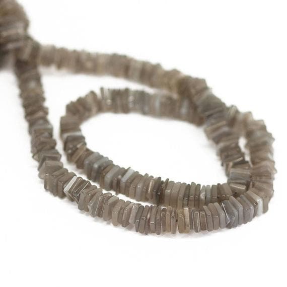1 strand black moonstone heishi cube squresmooth 16'' long strand gemstone beads, jewelry supplies for jewelry making, bulk beads, for meditation jewellery for Reiki Healing  gemstone 6mm