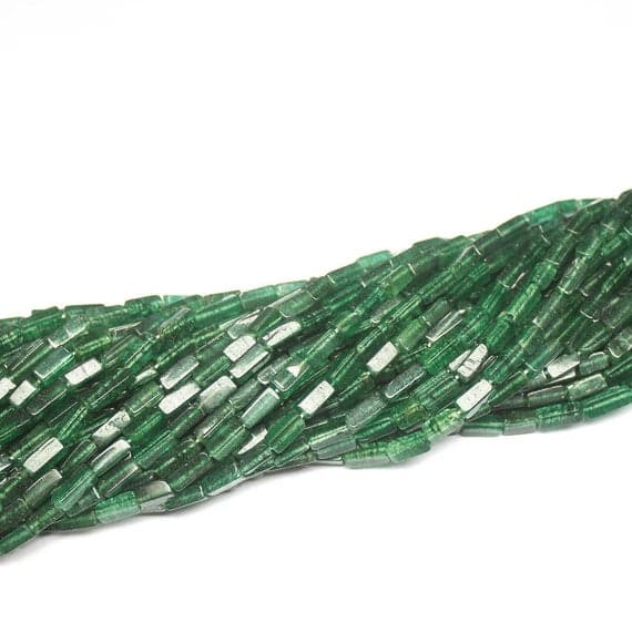 1 strand jade rectangle chiclet smooth 14'' long strand gemstone beads, jewelry supplies for jewelry making, bulk beads, for meditation jewellery for Reiki Healing  gemstone size 7mm to 8mm