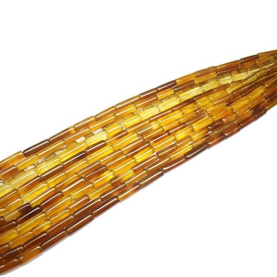 1 strand onyx tube smooth 14'' long strand gemstone beads, jewelry supplies for jewelry making, bulk beads, for meditation jewellery for Reiki Healing  gemstone size 18mm to 20mm