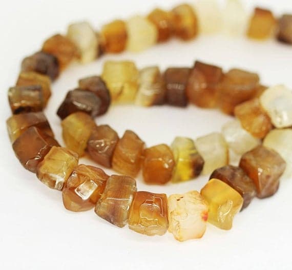 1 strand honey yellow agate tumbled, freeform smooth 22'' long strand gemstone beads, jewelry supplies for jewelry making,  for meditation jewellery for Reiki Healing  gemstone 12mm to 17mm