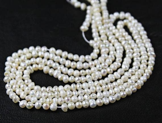 1 strand white pearl rondelle smooth 9'' long strand gemstone beads, jewelry supplies for jewelry making, bulk beads, for meditation jewellery for Reiki Healing  gemstone 3.5mm