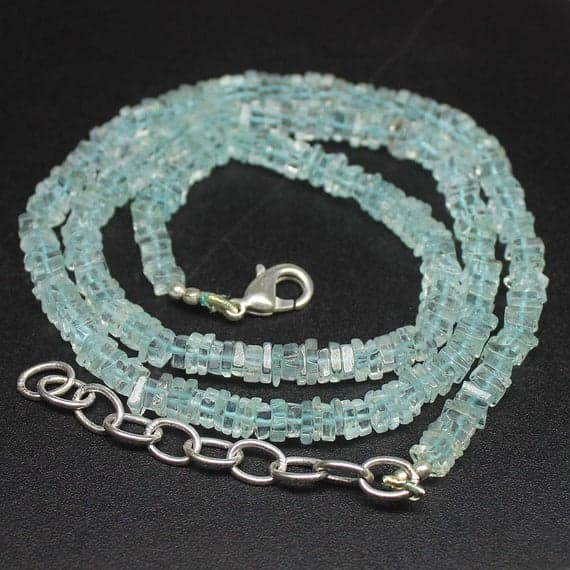 1 strand aquamarine square box smooth 17'' long strand gemstone beads, jewelry supplies for jewelry making, bulk beads, for meditation jewellery for Reiki Healing  gemstone size 4mm