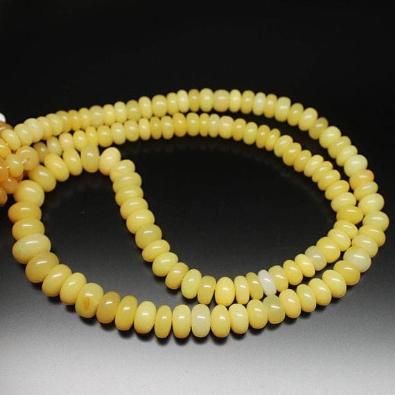 1 strand opal rondelle smooth 17'' long strand gemstone beads, jewelry supplies for jewelry making, bulk beads, for meditation jewellery for Reiki Healing  gemstone size 5mm to 8mm