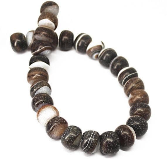 1 strand onyx rondelle smooth 19'' long strand gemstone beads, jewelry supplies for jewelry making, bulk beads, for meditation jewellery for Reiki Healing  gemstone size 16mm