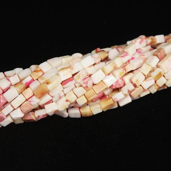 1 strand opal rectangle chiclet smooth 15'' long strand gemstone beads, jewelry supplies for jewelry making, bulk beads, for meditation jewellery for Reiki Healing  gemstone size 4mm to 10mm