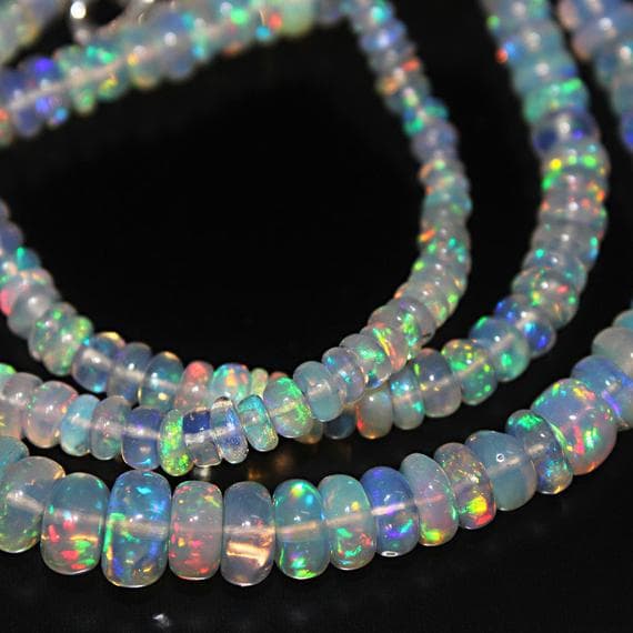 1 strand fire opal round ball smooth 16'' long strand gemstone beads, jewelry supplies for jewelry making, bulk beads, for meditation jewellery for Reiki Healing  gemstone size 3mm to 7mm