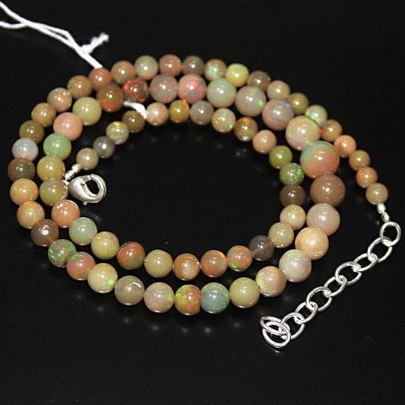 1 strand fire opal round ball smooth 17'' long strand gemstone beads, jewelry supplies for jewelry making, bulk beads, for meditation jewellery for Reiki Healing  gemstone size 5mm to 9mm