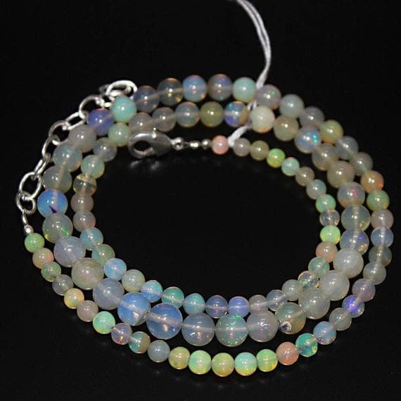 1 strand fire opal round ball smooth 19'' long strand gemstone beads, jewelry supplies for jewelry making, bulk beads, for meditation jewellery for Reiki Healing  gemstone size 4mm to 7mm