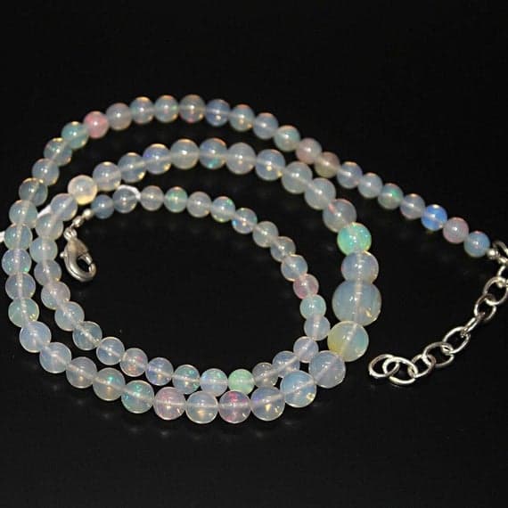 1 strand fire opal round ball smooth 17'' long strand gemstone beads, jewelry supplies for jewelry making, bulk beads, for meditation jewellery for Reiki Healing  gemstone size 5mm to 8mm