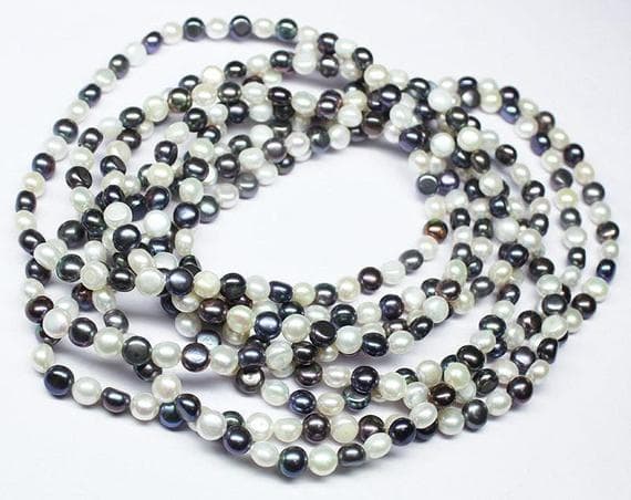1 strand pearl rondelle smooth 96'' long strand gemstone beads, jewelry supplies for jewelry making, bulk beads, for meditation jewellery for Reiki Healing  gemstone size 6mm