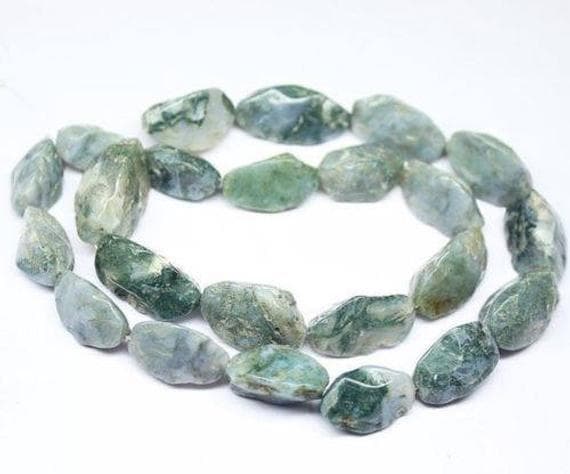 1 strand agate oval rough rock by hammered 20'' long strand gemstone beads, jewelry supplies for jewelry making,  for meditation jewellery for Reiki Healing  gemstone size 18mm to 28mm