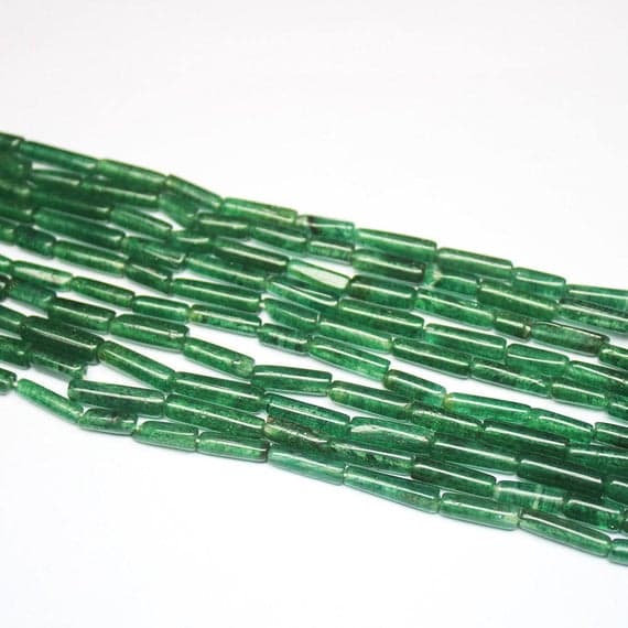 1 strand jade tube smooth 13'' long strand gemstone beads, jewelry supplies for jewelry making, bulk beads, for meditation jewellery for Reiki Healing  gemstone size 8mm to 14mm