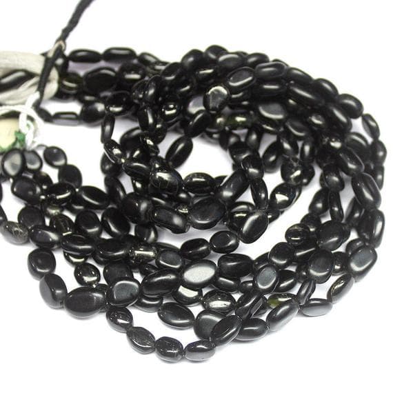 1 strand onyx oval smooth 14'' long strand gemstone beads, jewelry supplies for jewelry making, bulk beads, for meditation jewellery for Reiki Healing  gemstone size 7mm to 8mm