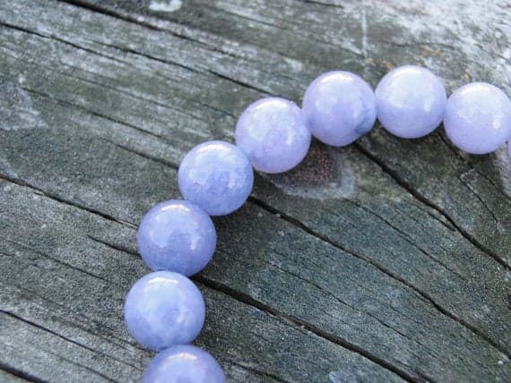 AAA++ Rare Quality Tanzite Quartz Gemstone Bracelet, Womens Bracelet, Mens Bracelet, Natural Gemstone, Minimalistic Jewelry, Beaded Bracelet 8mm  Code- TJH302
