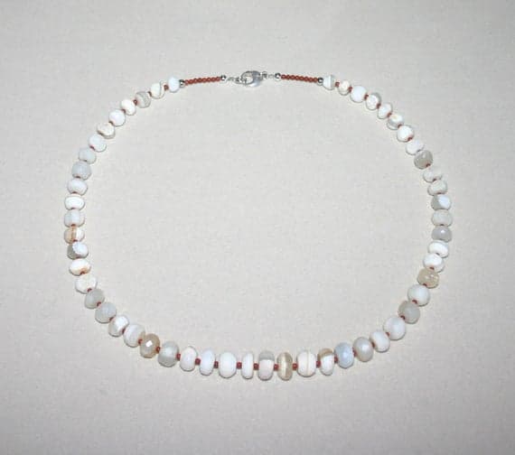 BOULDER OPAL NECKLACE For Men.... 2-5mm Code- WAR6032