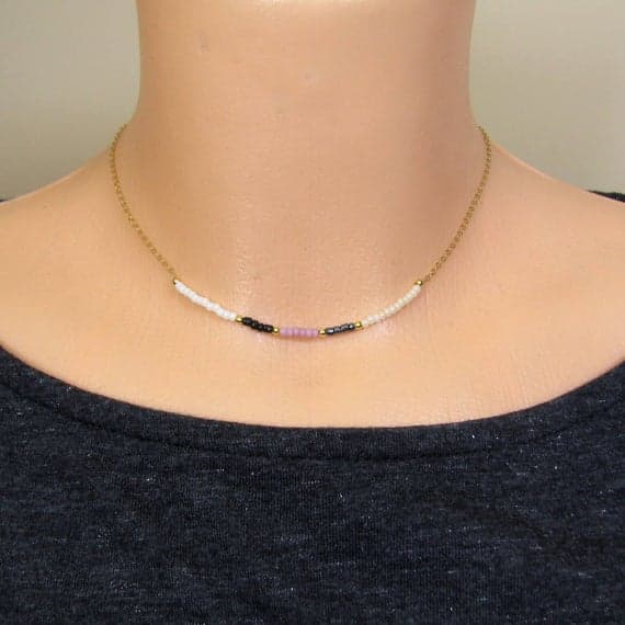 Dainty Necklace, Tiny Choker Necklace, Multicolor Choker, 925 Sterling Silver Choker Necklace, Layered Choker Necklace, Gold Choker Necklace 2mm  Code- WAR6612