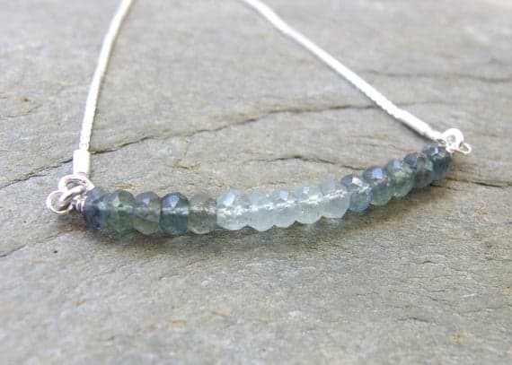 925 sterling silver Wholesale 3.5mm Multi Colour Moss Aquamarine stacking Bracelet Rondelle, Faceted 18cm for mens, womens, gf, bf and adults.