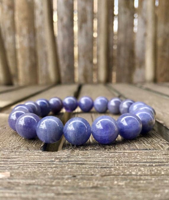 11mm Tanzanite Stretch Bracelet Code- WAR6290