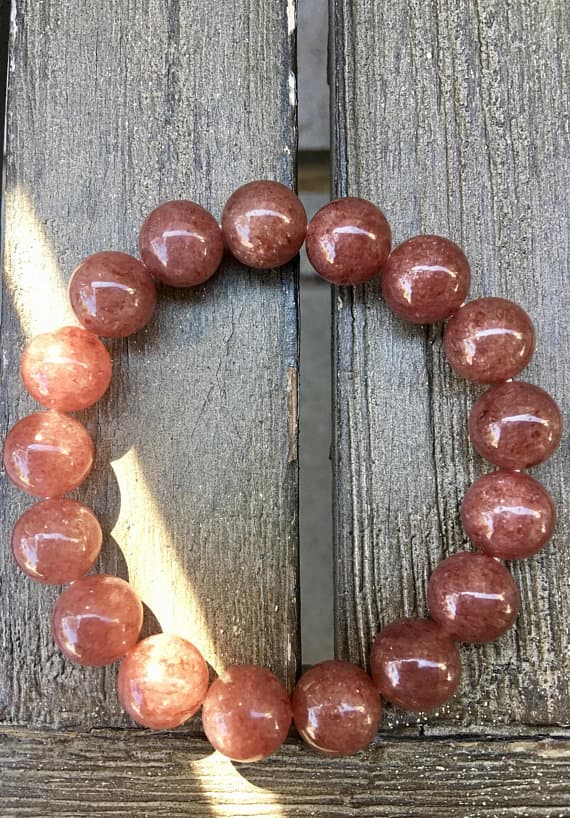 12mm Russian Muscovite Stretch Bracelet Code- WAR6277