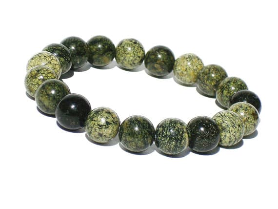 love beach youth 10mm Multi Colour Russian Serpentine  Stretchable Bracelet Round, Smooth 18cm for mens, womens, gf, bf and adults.